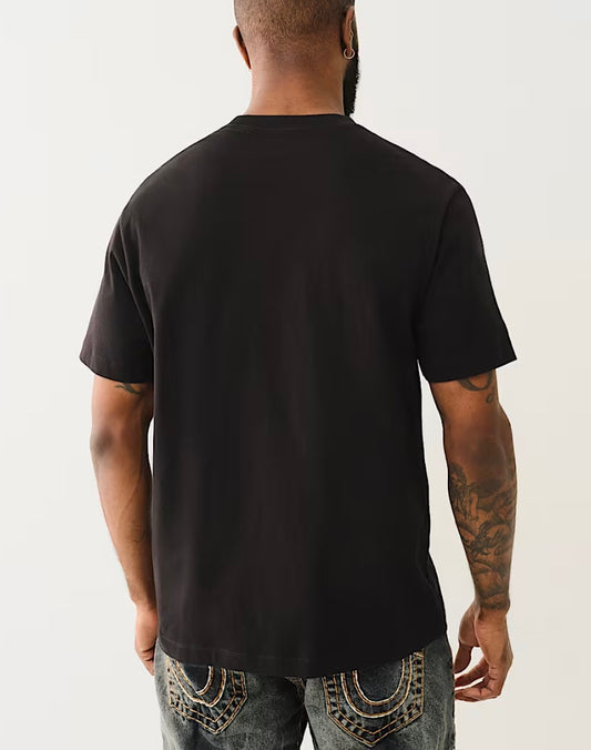 CAMISETA CON LOGOTIPO UNIVERSITARIO DE PESO PESADO