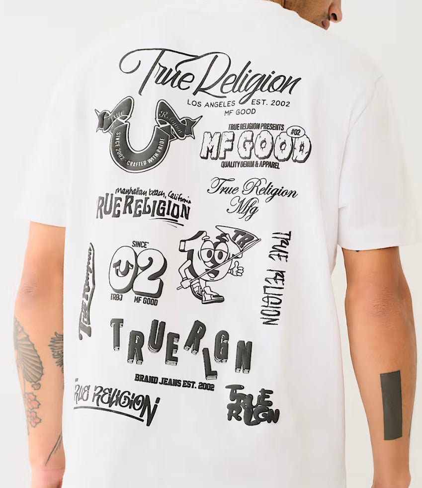 CAMISETA MULTILOGO DE ALTA DENSIDAD