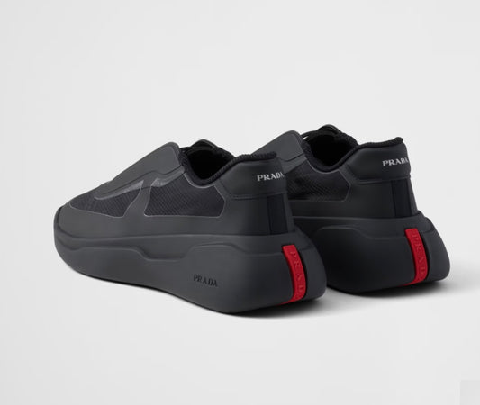 deportivas Prada America's Cup de Re-Nylon y tejido de bicicleta