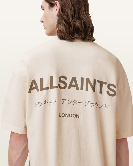 Camiseta extragrande de cuello redondo Underground