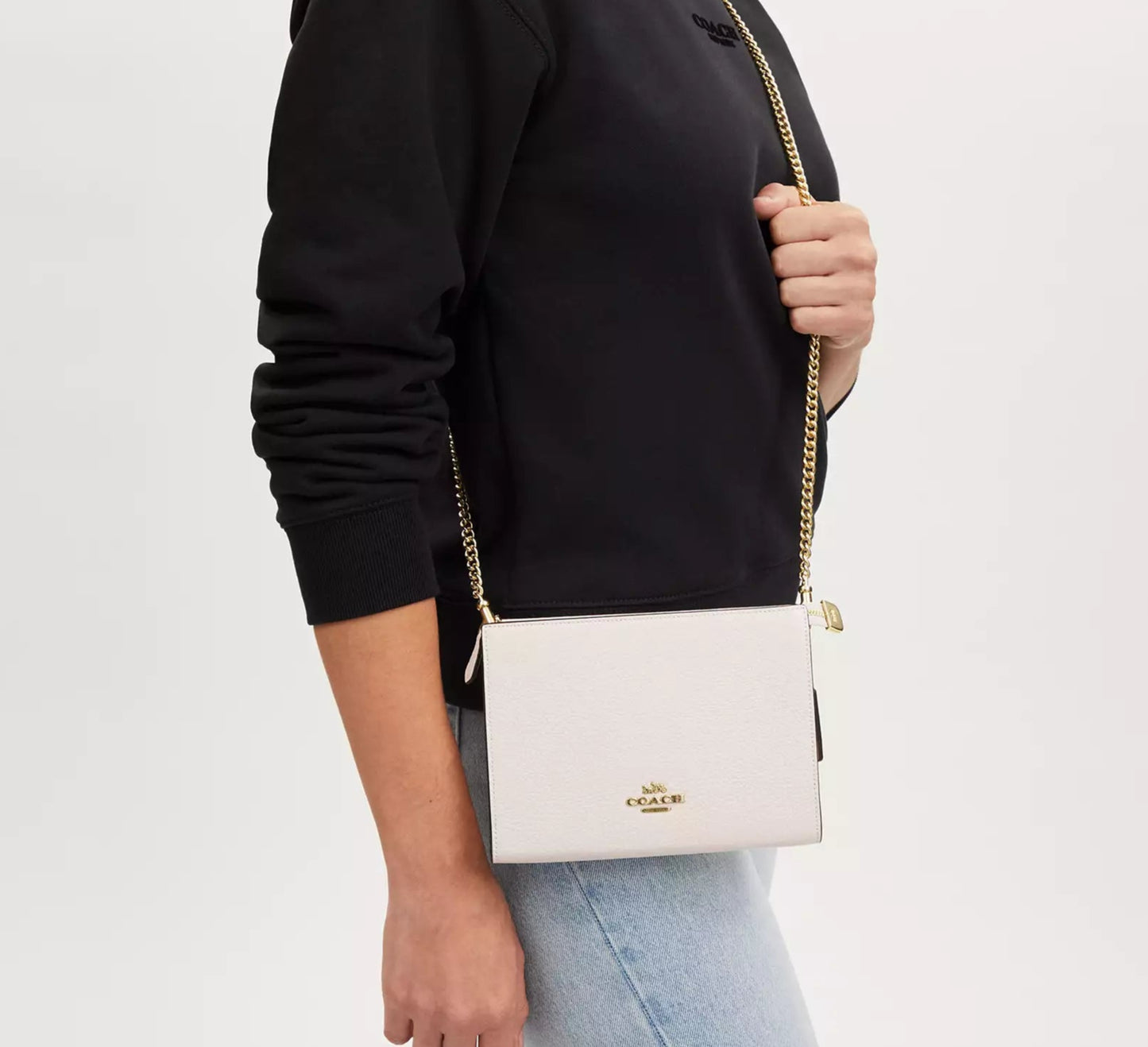Bolso bandolera delgado Coach