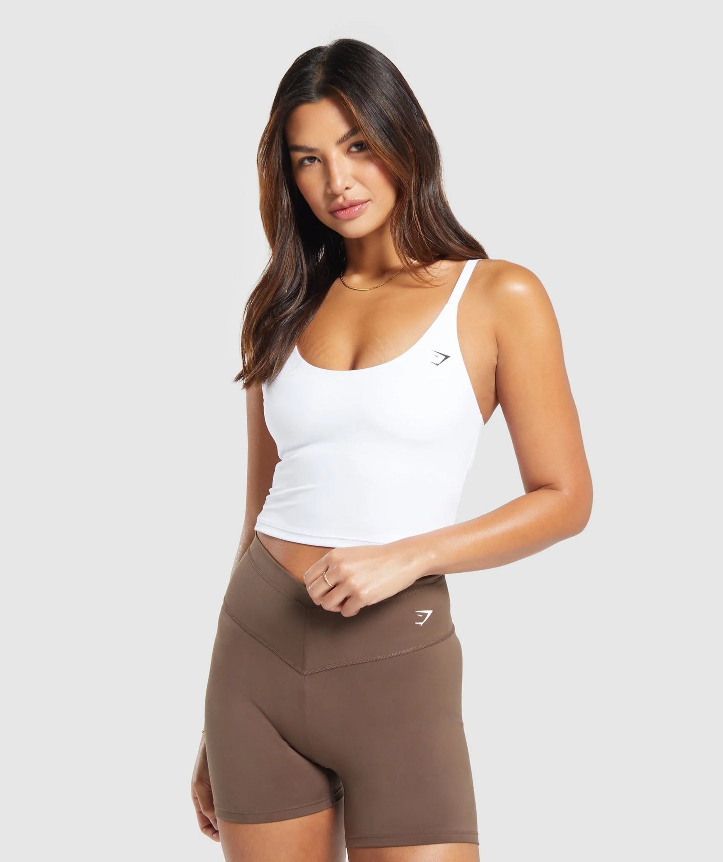 Camiseta de tirantes de entrenamiento con estante