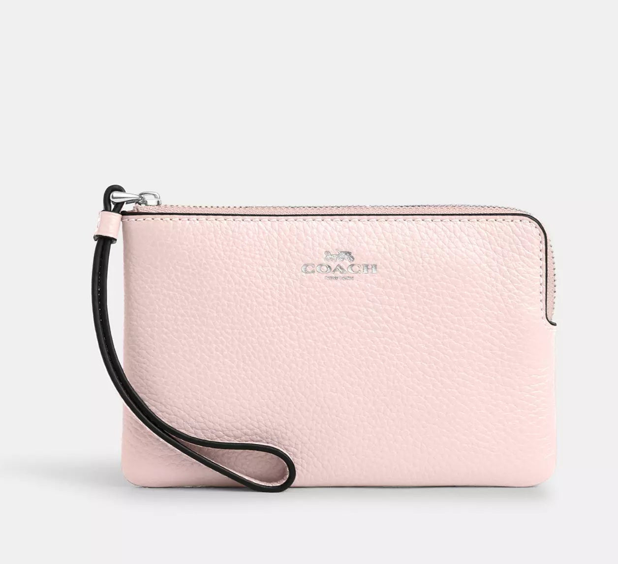 Bolso de mano con cremallera en las esquinas Coach
