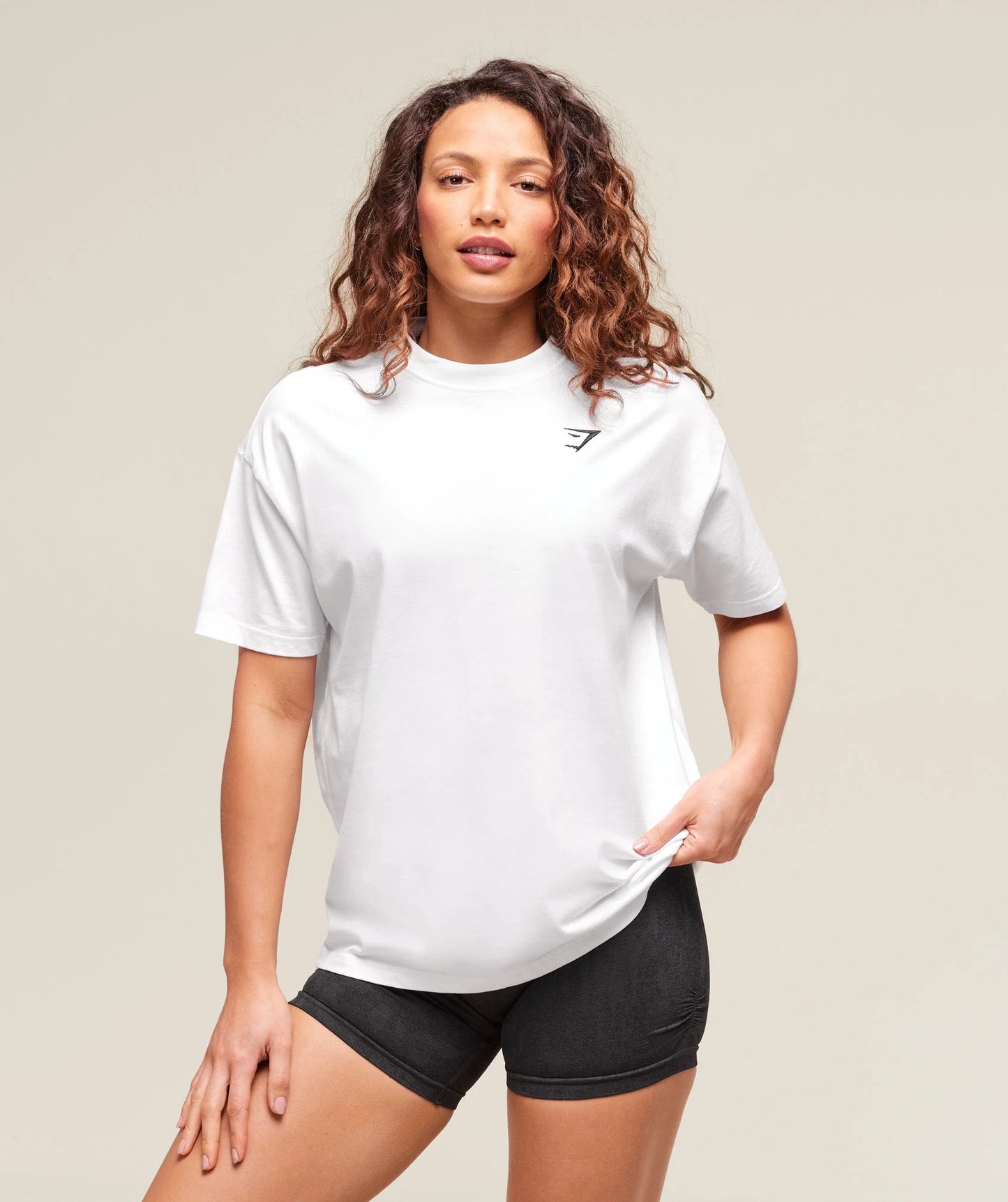 Camiseta de entrenamiento oversize