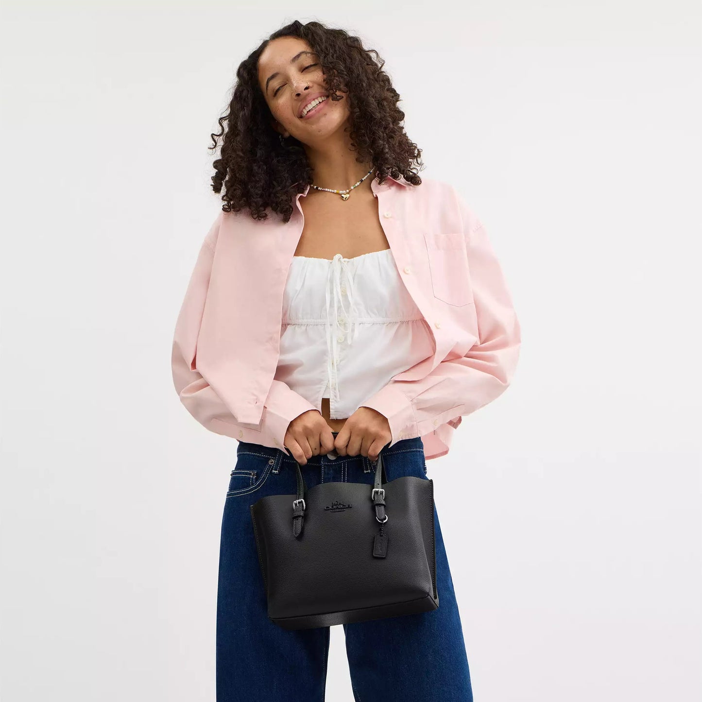 Bolso de mano Mollie 25 Coach