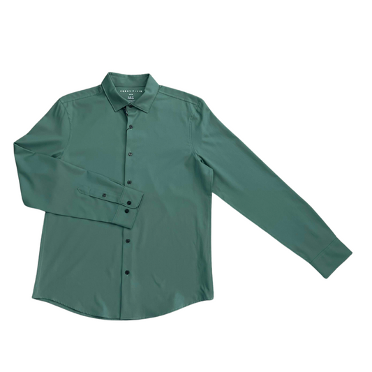 CAMISA MAGA LARGA PERRY ELLIS