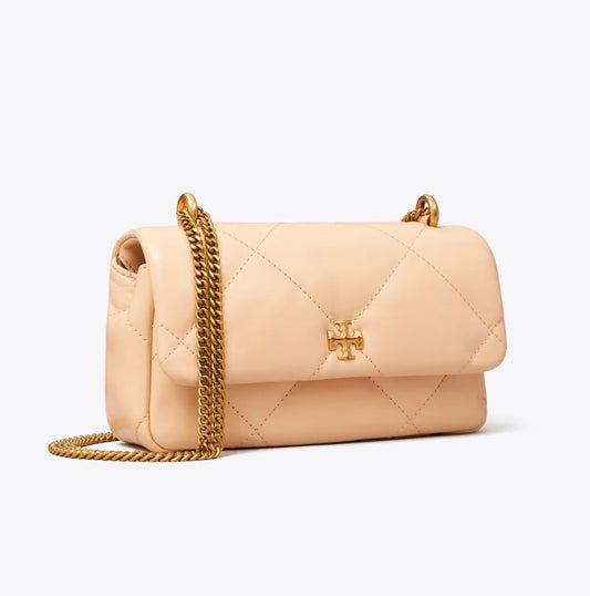 MINI BOLSO KIRA CON SOLAPA Y ACOLCHADO DE DIAMANTE