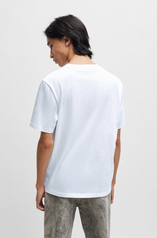Jersey de algodón con dibujo de perro