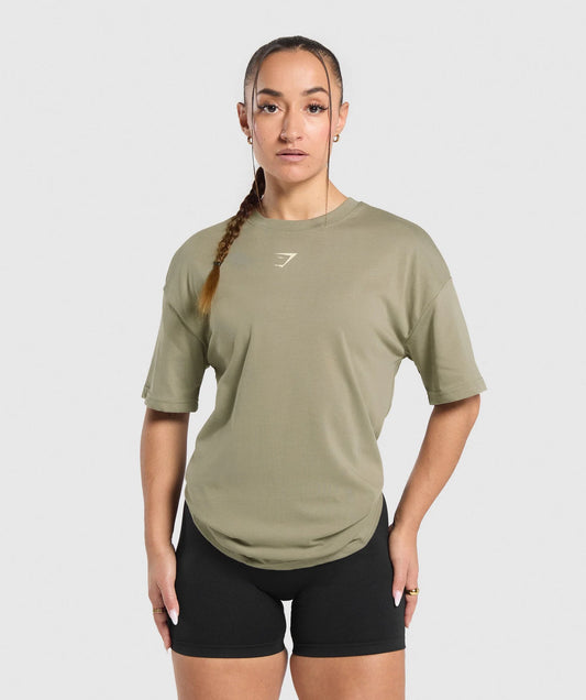 Camiseta oversize Power