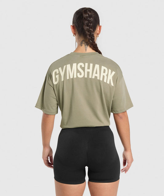 Camiseta oversize Power