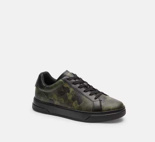 Zapatillas High Line con estampado de camuflaje característico