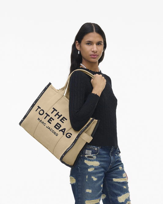 El bolso grande de jacquard