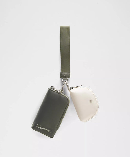 Bolso de mano con doble bolsa Billetera