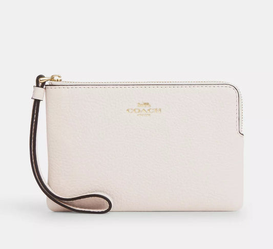 Bolso de mano con cremallera en las esquinas Coach